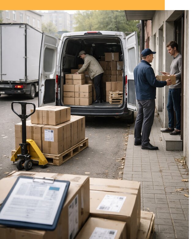 Доставка грузов от двери до двери с таможней от 45563 руб.