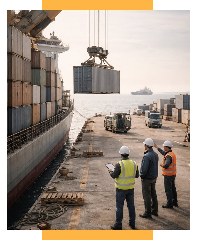 Морские перевозки грузов по миру от 45563 р. | СетСервис-Хта