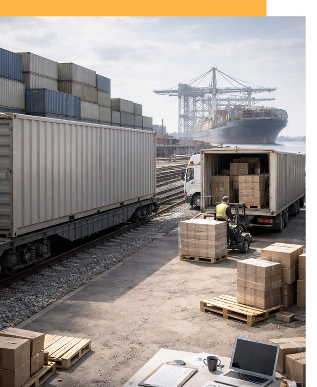 Мультимодальные перевозки грузов по миру от 45563 руб