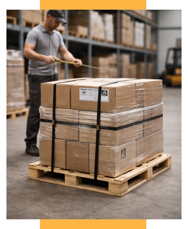 Упаковка и паллетирование грузов от 3544 р. | СетСервис-Хта