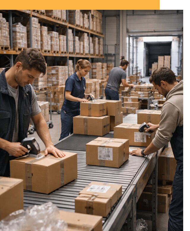 Доставка товаров для маркетплейсов от двери до склада от 7594