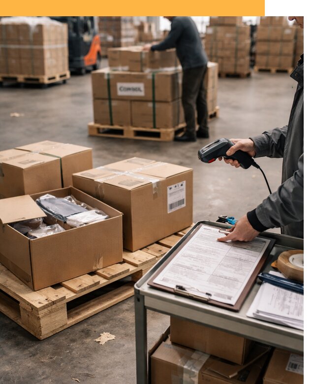 Сборные грузы из Китая: доставка, склад и таможня от 18225