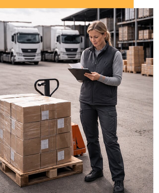 Доставка грузов из Европы к дверям клиента от 12150 руб