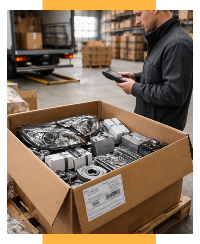 Доставка автозапчастей из Европы под ключ от 12656 р. | СетСервис-Хта