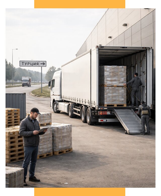 Автоперевозки и доставка фурой из Турции от 121500 р. | СетСервис-Хта