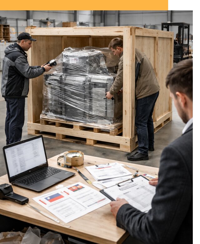 Доставка промышленного оборудования из США от 65813 руб