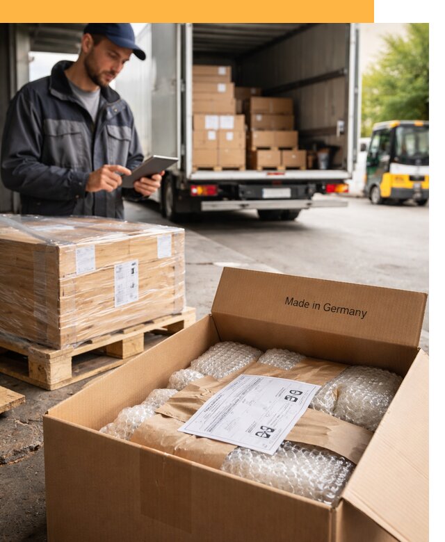 Доставка грузов из Германии от 45563 руб с таможенным оформлением