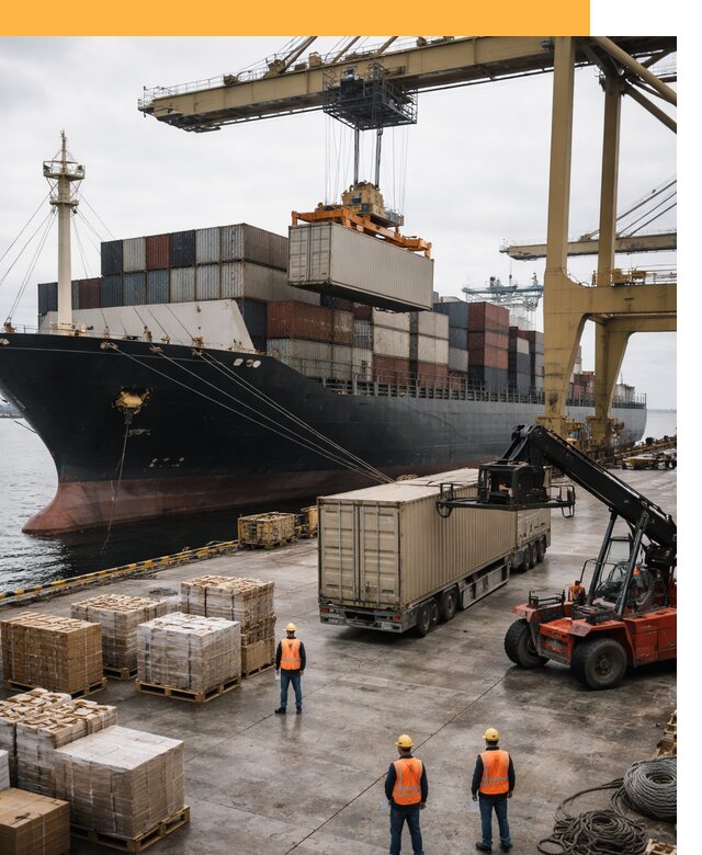 Морские перевозки из Индии: доставка FCL/LCL, таможня от 121500