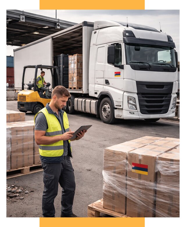 Автоперевозки из Армении от 96188 р. — услуги СетСервис-Хта