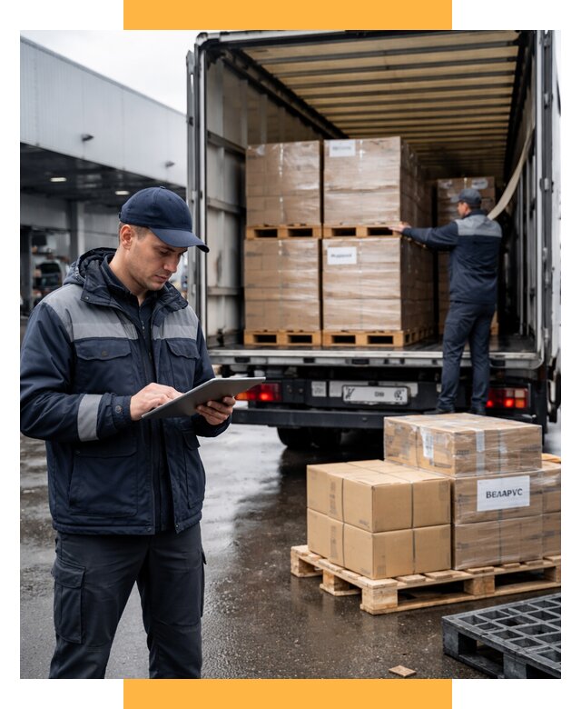 Доставка грузов из Беларуси от 15188 р. логистика СетСервис-Хта