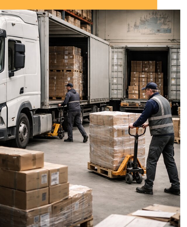 Международная доставка грузов в Эстонию с таможенным сопровождением от 8606 руб.