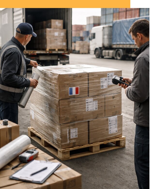 Доставка грузов во Францию от 25313 быстро и надежно