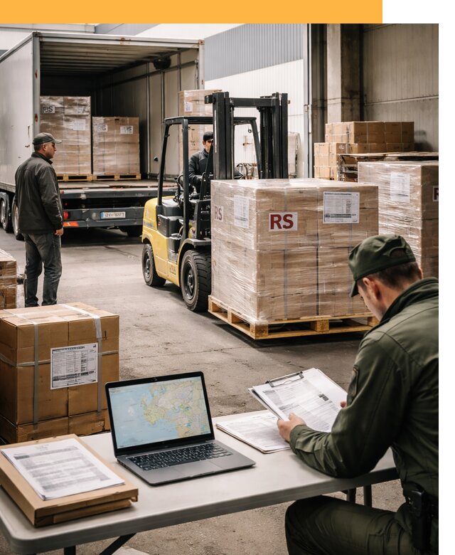 Доставка грузов в Сербию от 45563 руб, международные перевозки