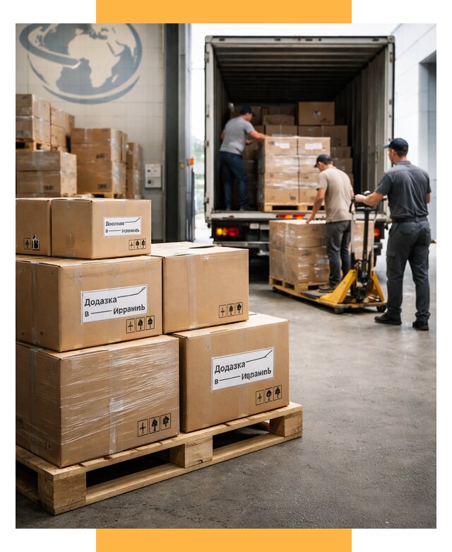 Доставка грузов в Израиль и экспорт от 45563 р. СетСервис-Хта