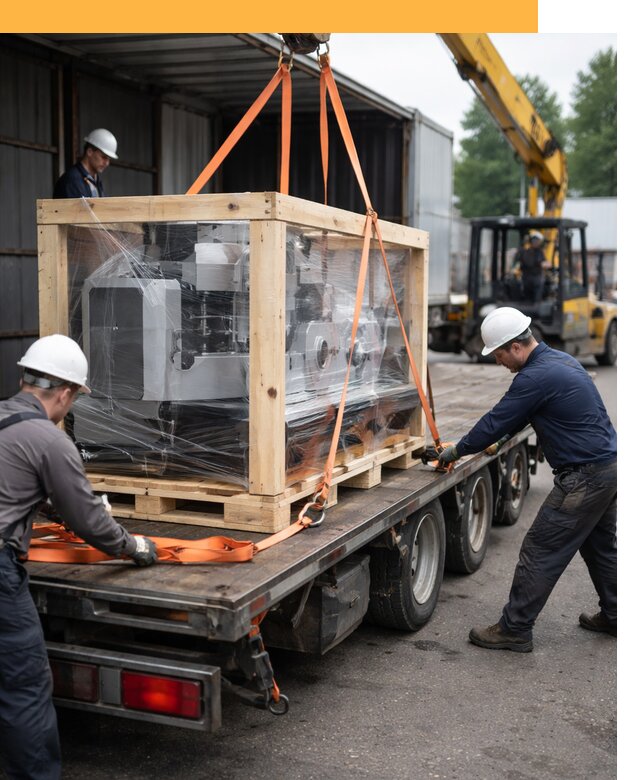 Международная перевозка станков любой сложности от 60750