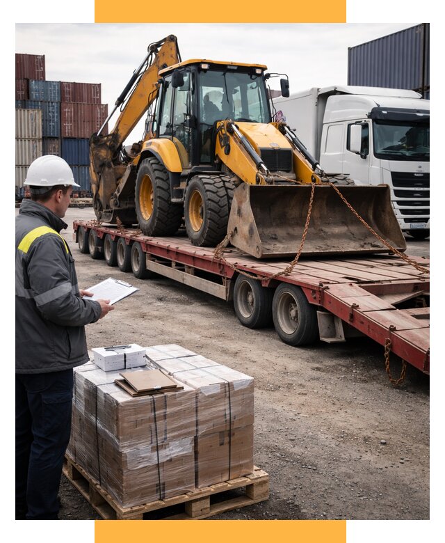 Международная перевозка спецтехники от 45563 р., СетСервис-Хта