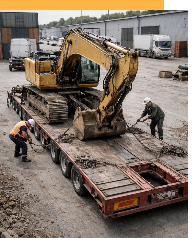 Перевозка спецтехники по России и миру от 45563 руб