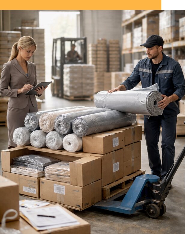 Перевозка текстиля по миру от 15188 руб. с таможней и страхованием