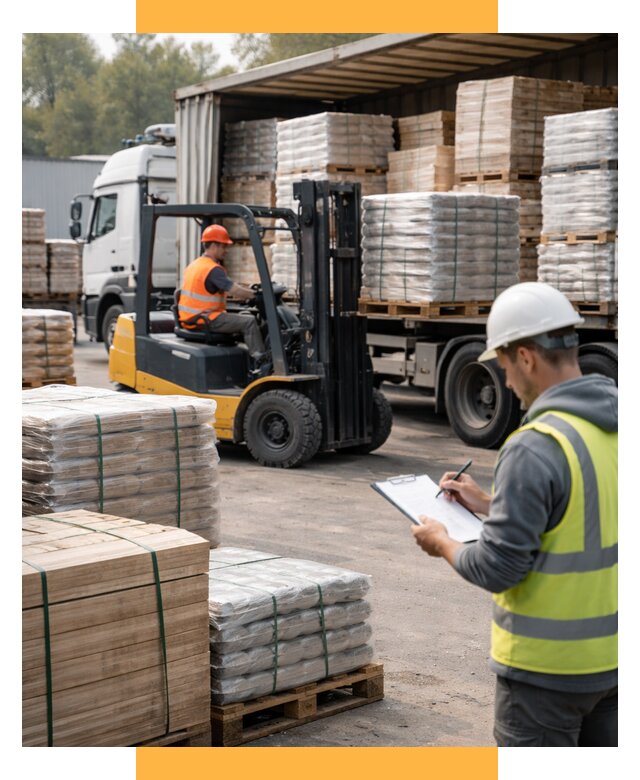 Перевозка строительных материалов от 5569 р. | СетСервис-Хта