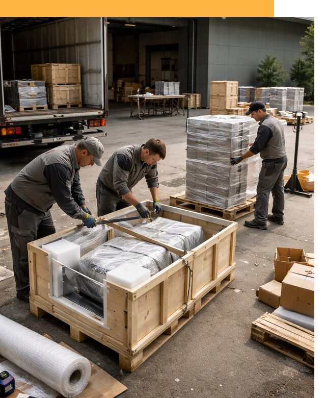 Перевозка выставочных грузов по миру от 25313 руб за м2 с таможней