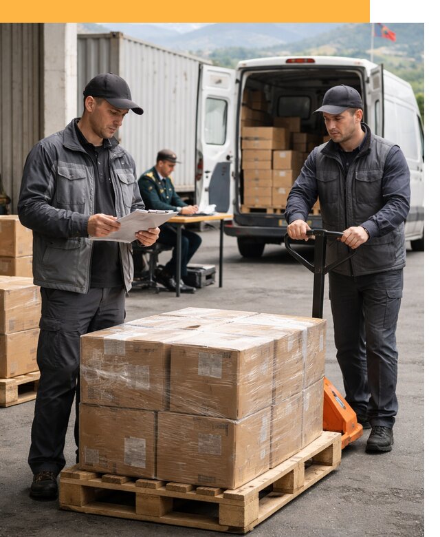 Доставка грузов через Армению, быстрая таможенная очистка от 25313