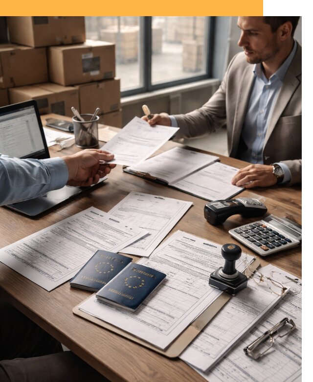 Таможенное оформление грузов из Европы от 8606 руб