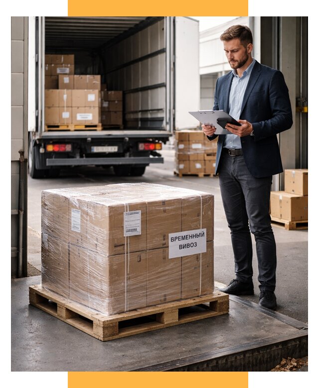 Временный вывоз товаров под ключ от 8100 р. | СетСервис-Хта