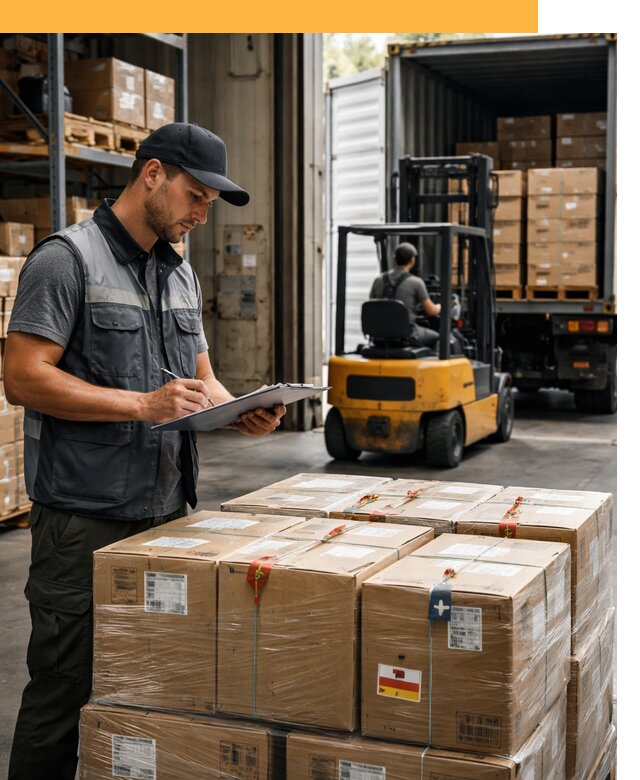 Реэкспорт товаров с таможенным оформлением и доставкой от 12150