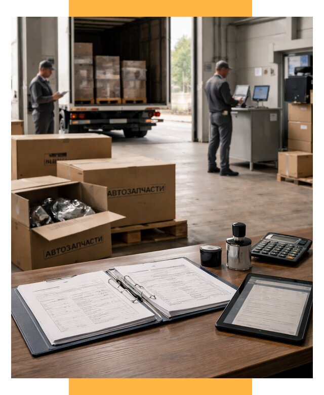 Таможенное оформление автозапчастей под ключ от 8606 р., СетСервис-Хта