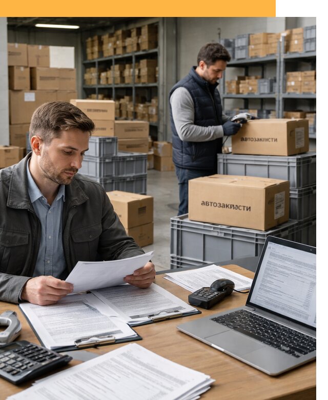Таможенное оформление автозапчастей по выгодным тарифам от 8606