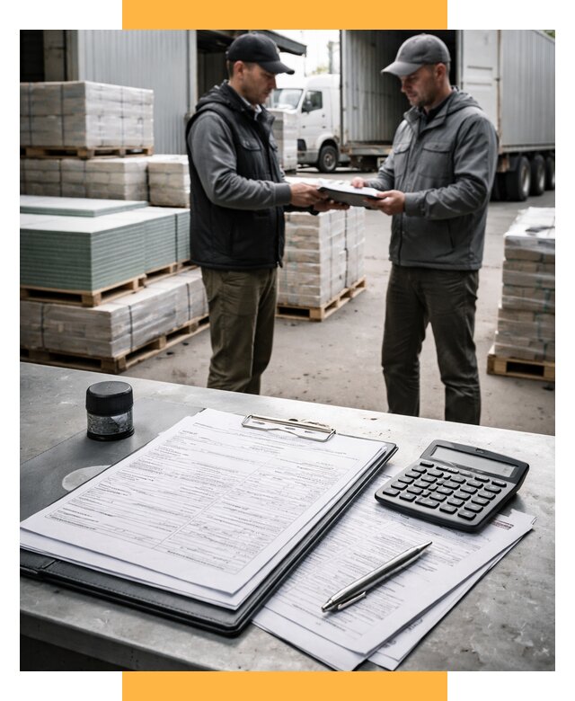 Таможенное оформление стройматериалов от 8606 р. | СетСервис-Хта