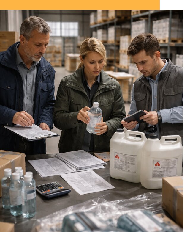 Таможенное оформление химического сырья от 12150 руб.