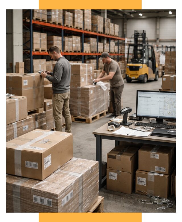 Склад консолидации в Европе от 6581 р., услуги СетСервис-Хта